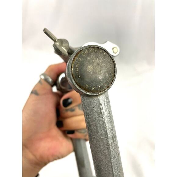 VTG Ludwig Bass Drum Pedal 1970's Frame Only FOR PARTS Chicago - Picture 7 of 16